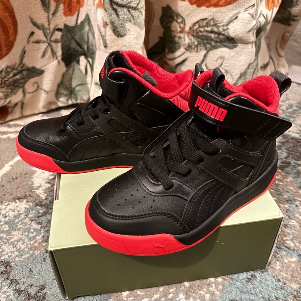 Puma Shoes-Red/Blk High Tops (NWOB/NWOT)